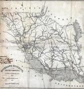 Richland District 1825 surveyed 1820, South Carolina State Atlas 1825 Surveyed 1817 to 1821 aka Mills's Atlas